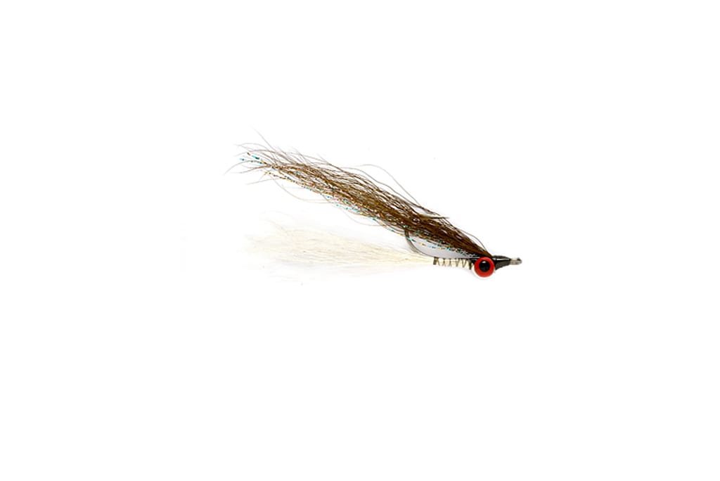 Clouser Minnow Olive & White