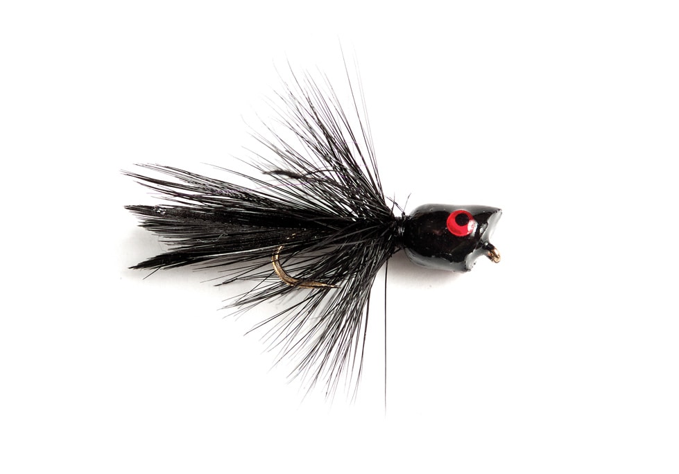 Bluegill Bug Popper Black