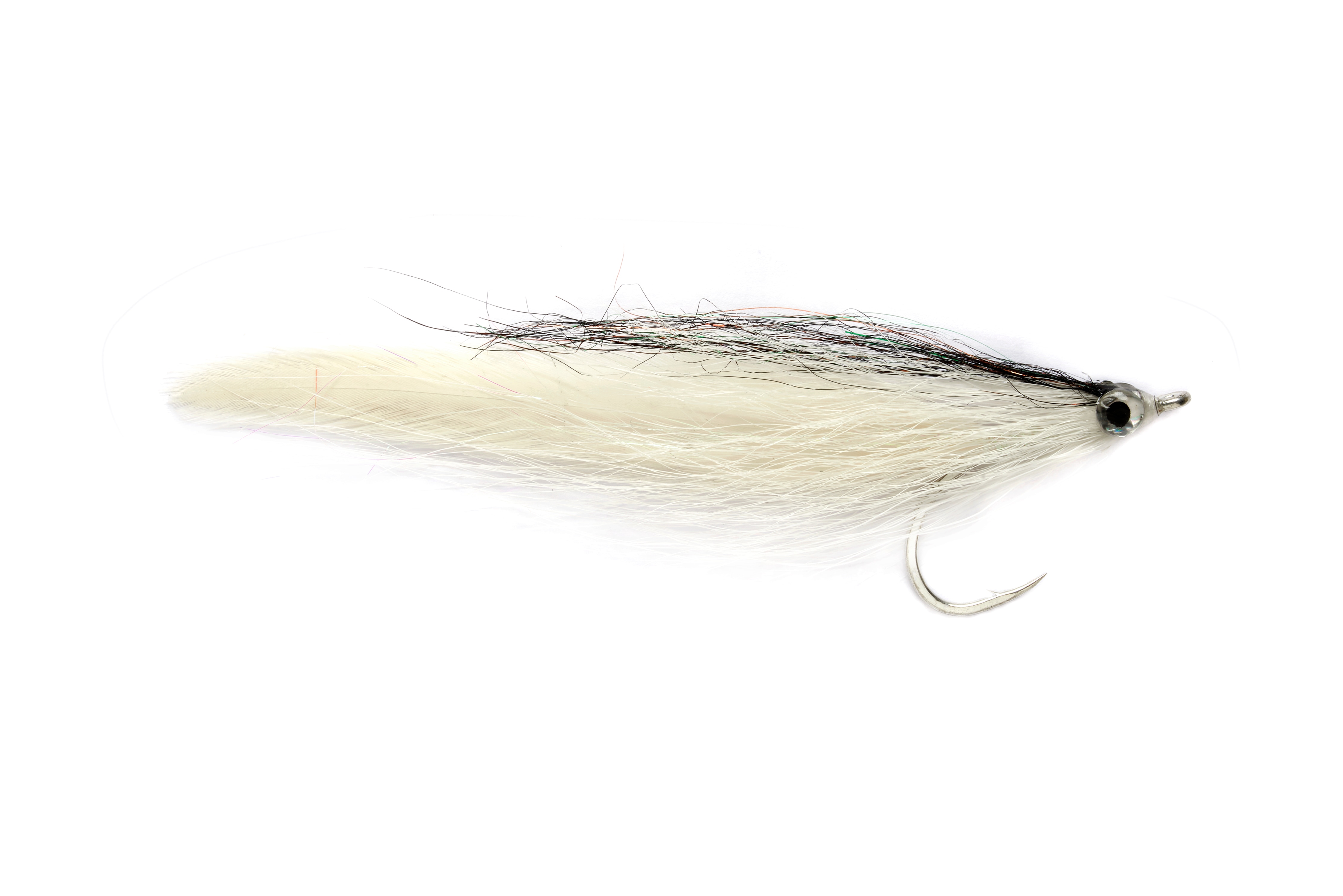 Deceiver White S1 Fishing Fly, Saltwater Flies