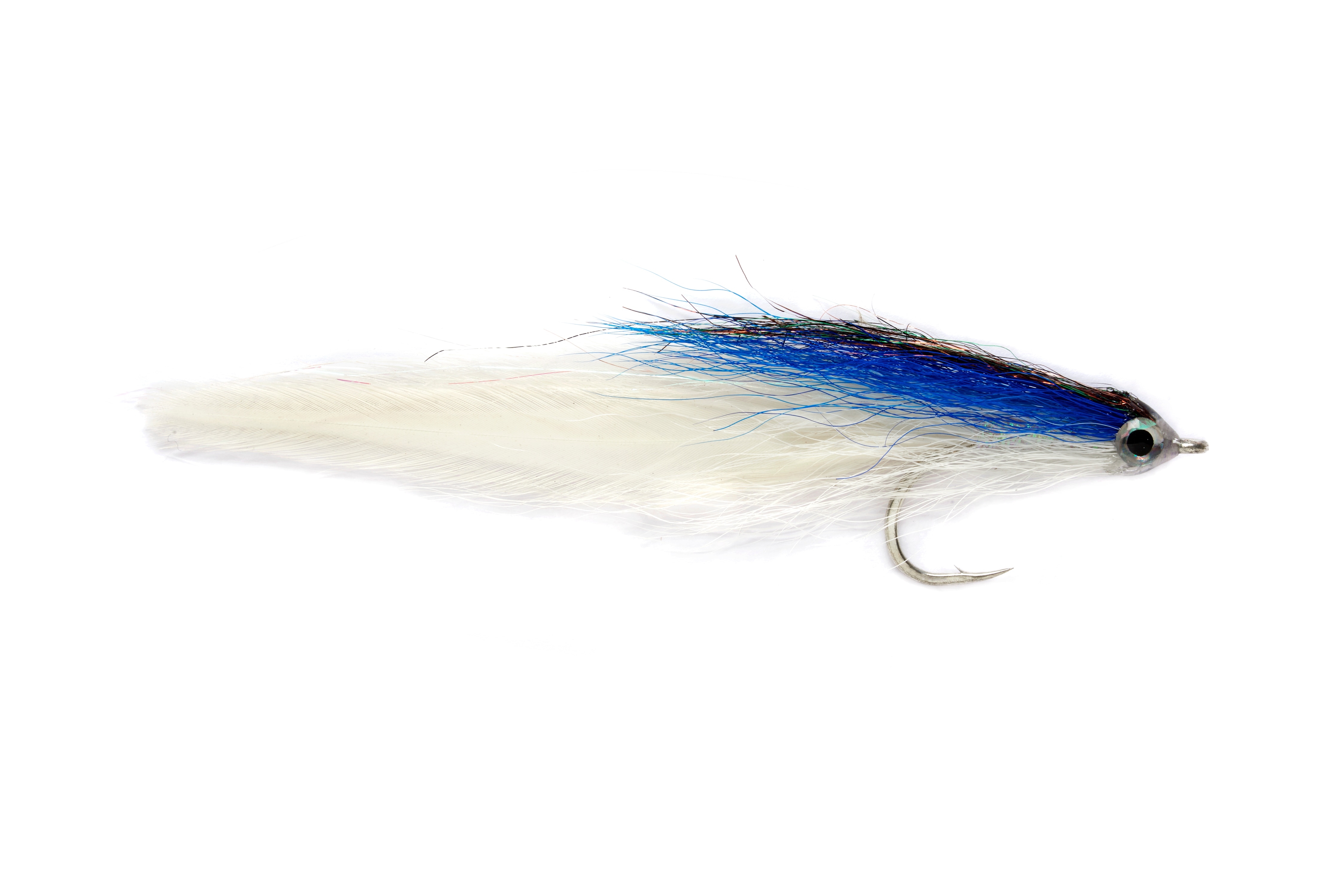 Deceiver Blue & White S1 Fishing Fly, Saltwater Flies