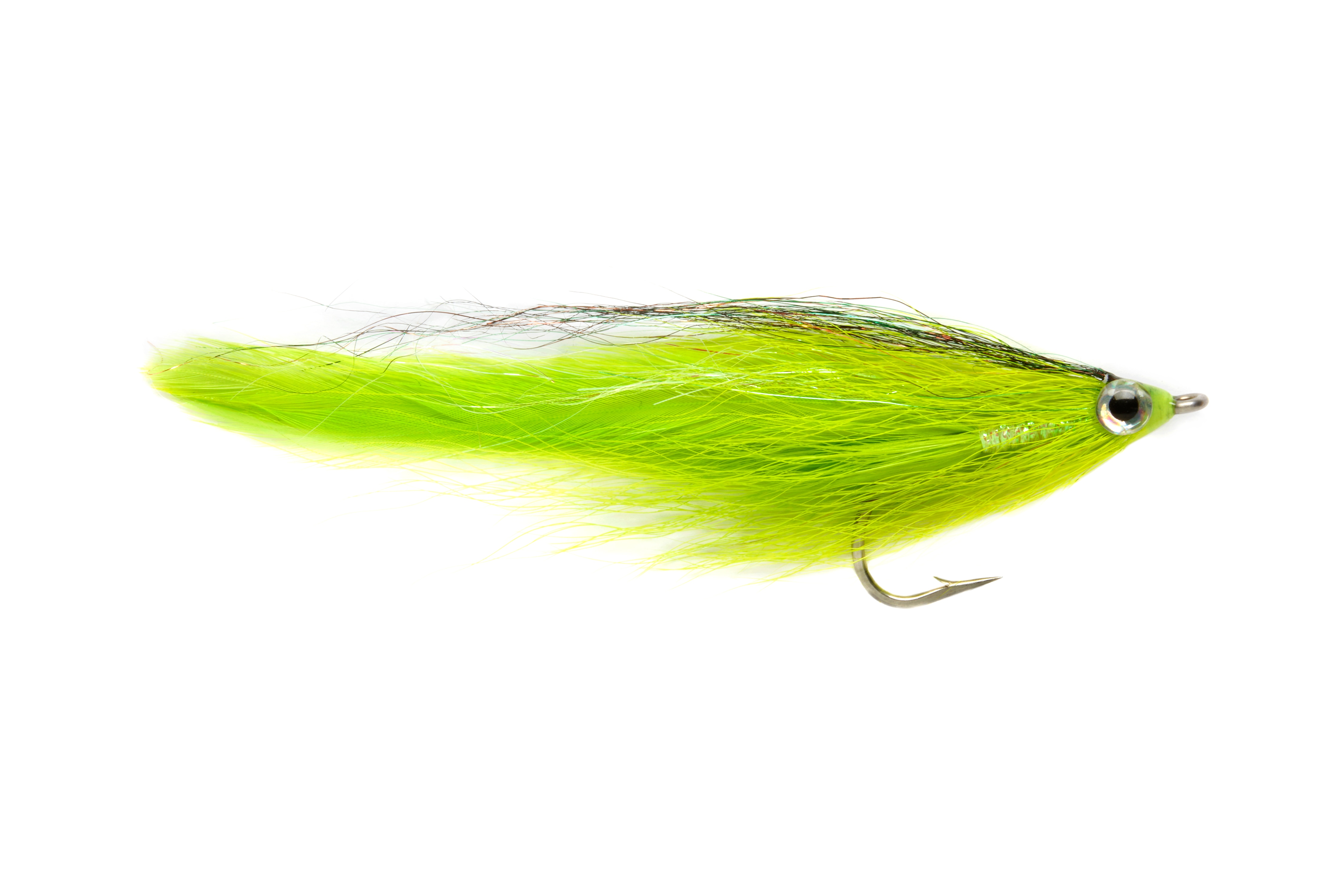 Deceiver Chartreuse S1 Fishing Fly, Saltwater Flies