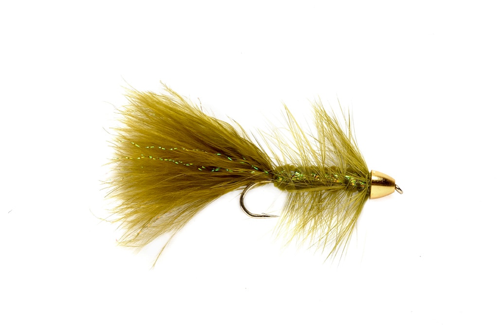 JR's Conehead Streamer Natural Fishing Fly