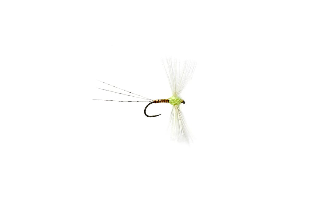 Lexi's Get 'er Dun Spinner Sulphur Barbless