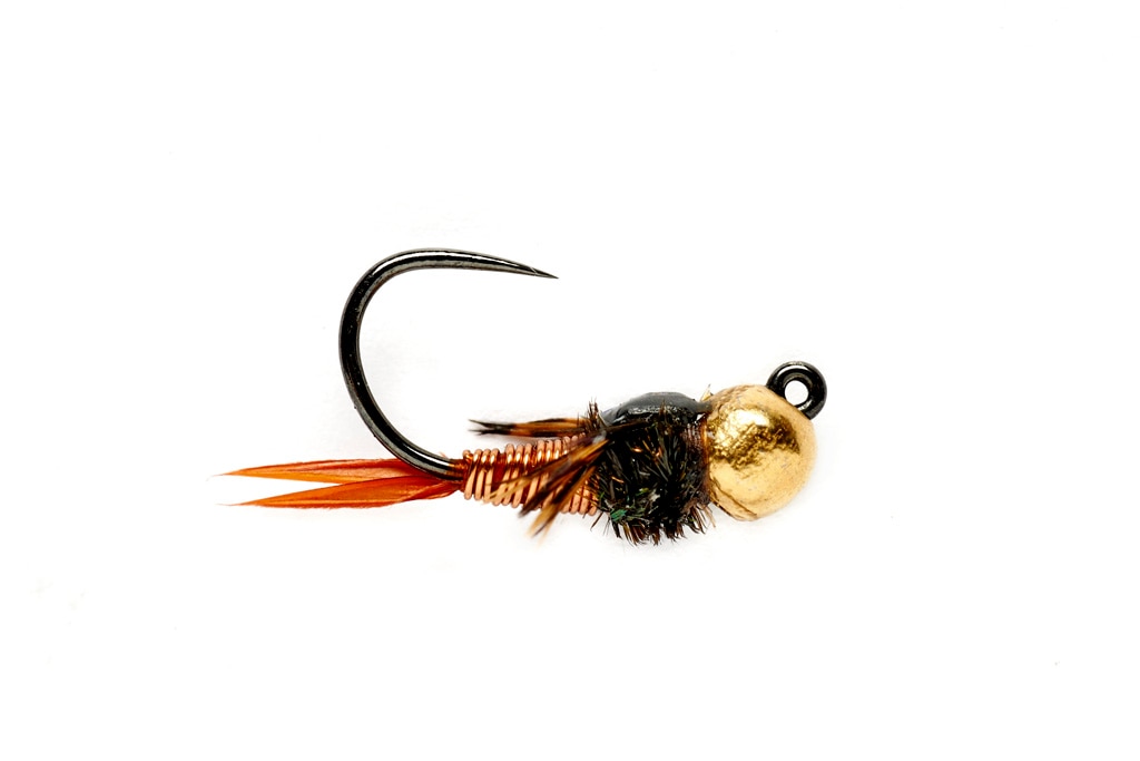 Copper John Jig Copper Barbless S14, Tactical Flies