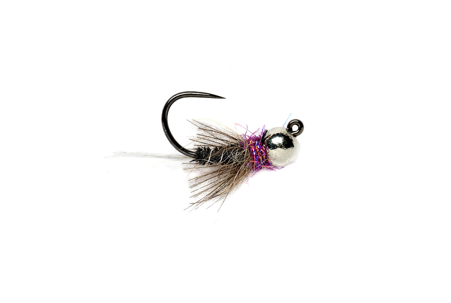 Purple Hot Spot Jig Barbless