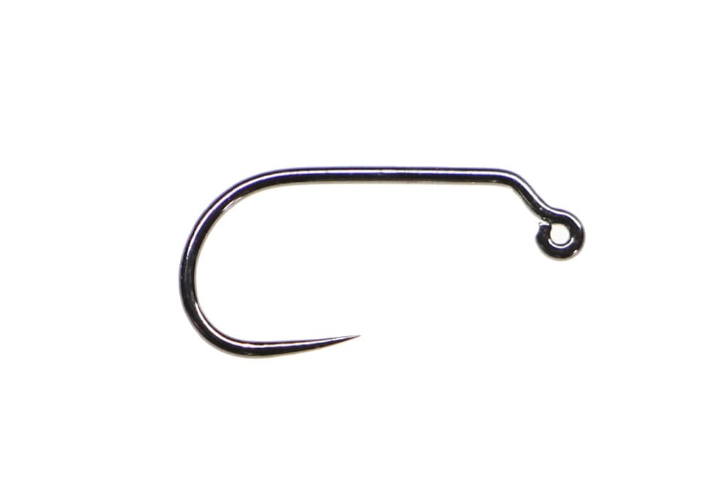 Jig Force Black Nickel Barbless S18, Fly Tying Hooks