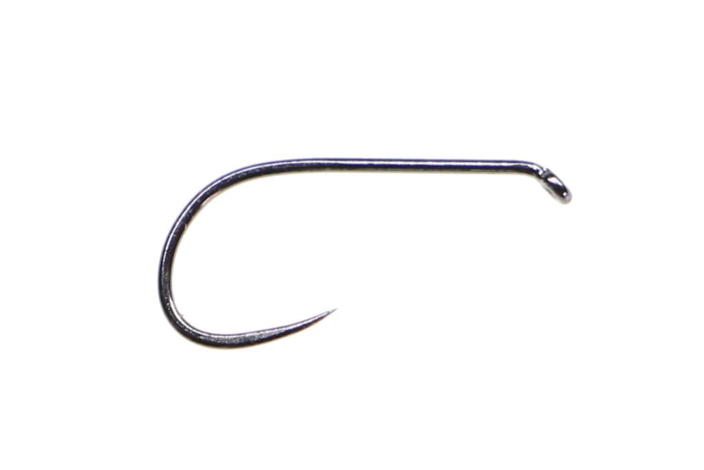 Ultimate Dry Fly Black Nickel Barbless S12, Fly Tying Hooks