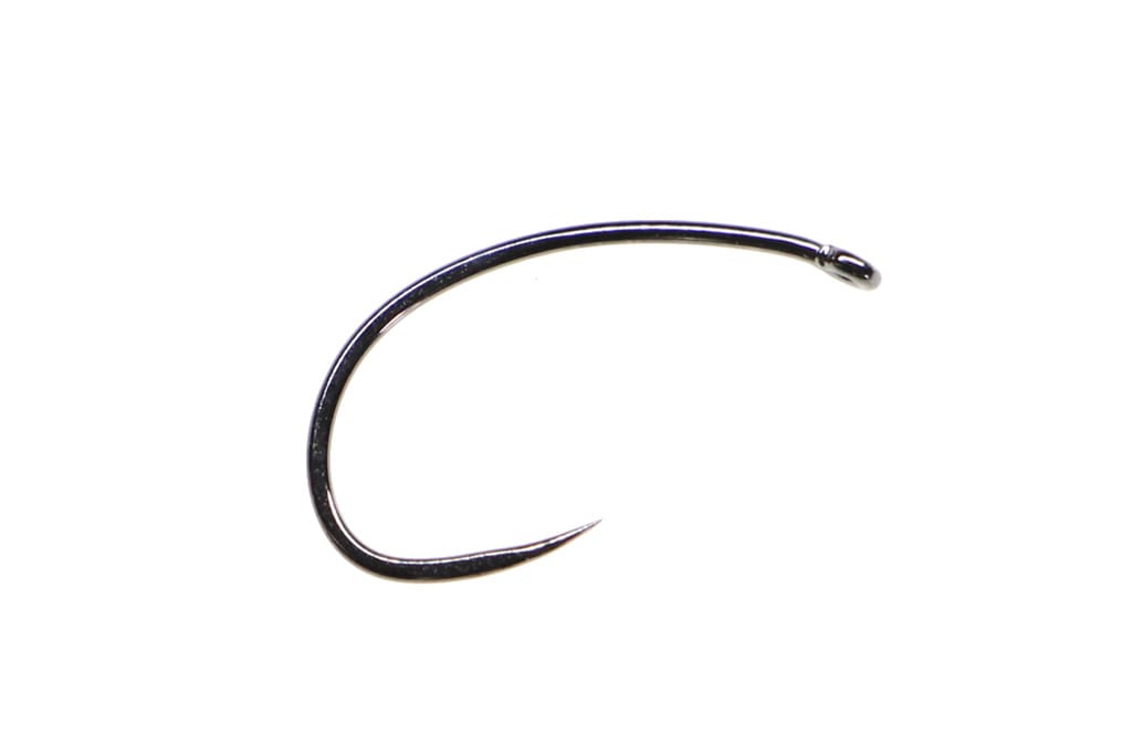 Czech Nymph Black Nickel Barbless S16, Fly Tying Hooks