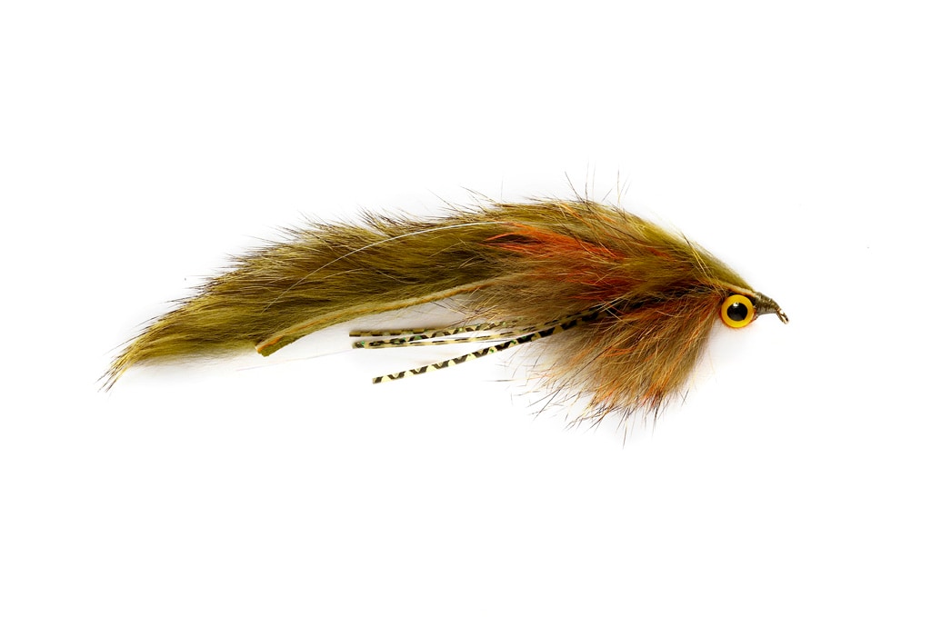 Hawkins' Triple Double Brown S4 Fishing Fly, Streamers