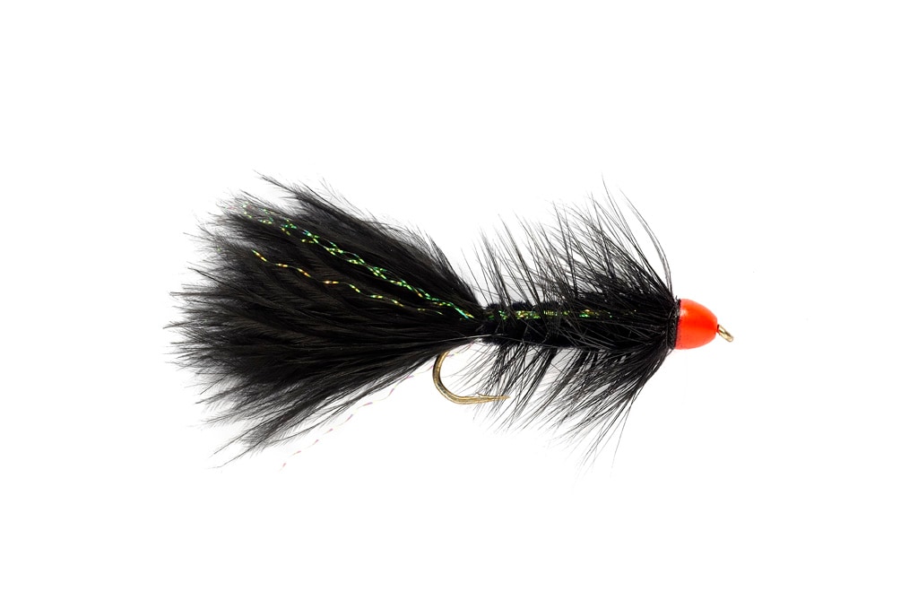 Hot Cone Woolly Bugger Black & Orange