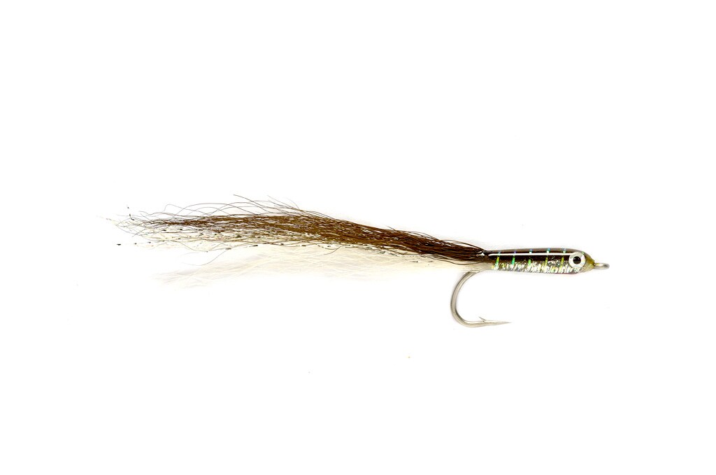 Mikkleson's Epoxy Baitfish Olive & White