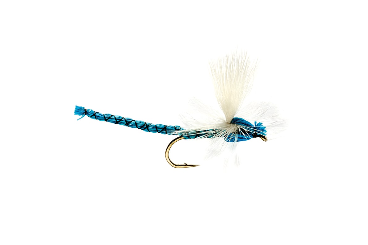 Blue Damsel S10 Fishing Fly Dry Flies Fulling Mill