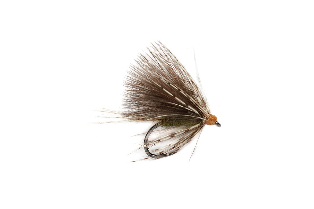 Jake's Fluffer Olive Barbless