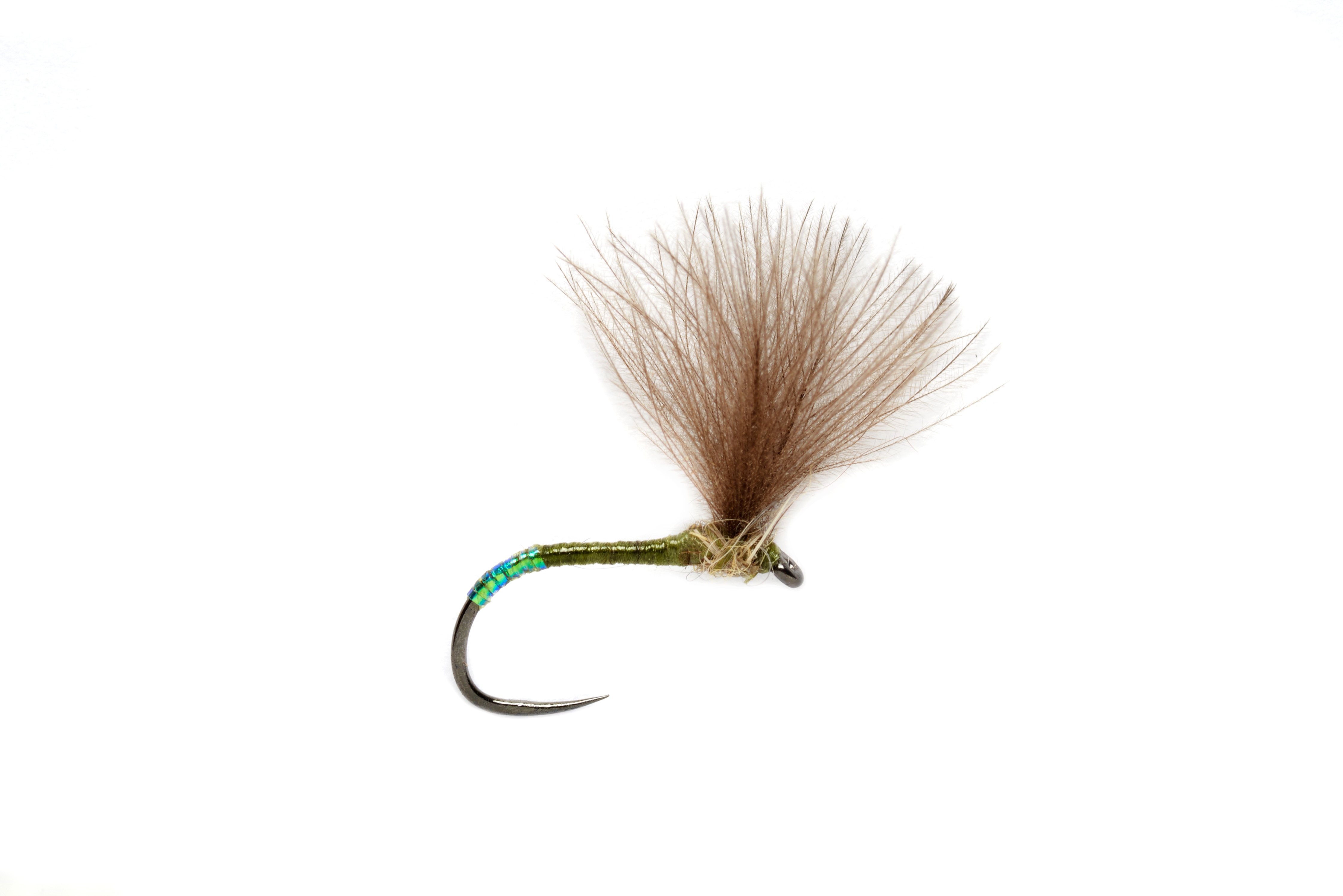 Roza's Pearl Butt Secret Barbless S16 Fishing Fly, Dry Flies