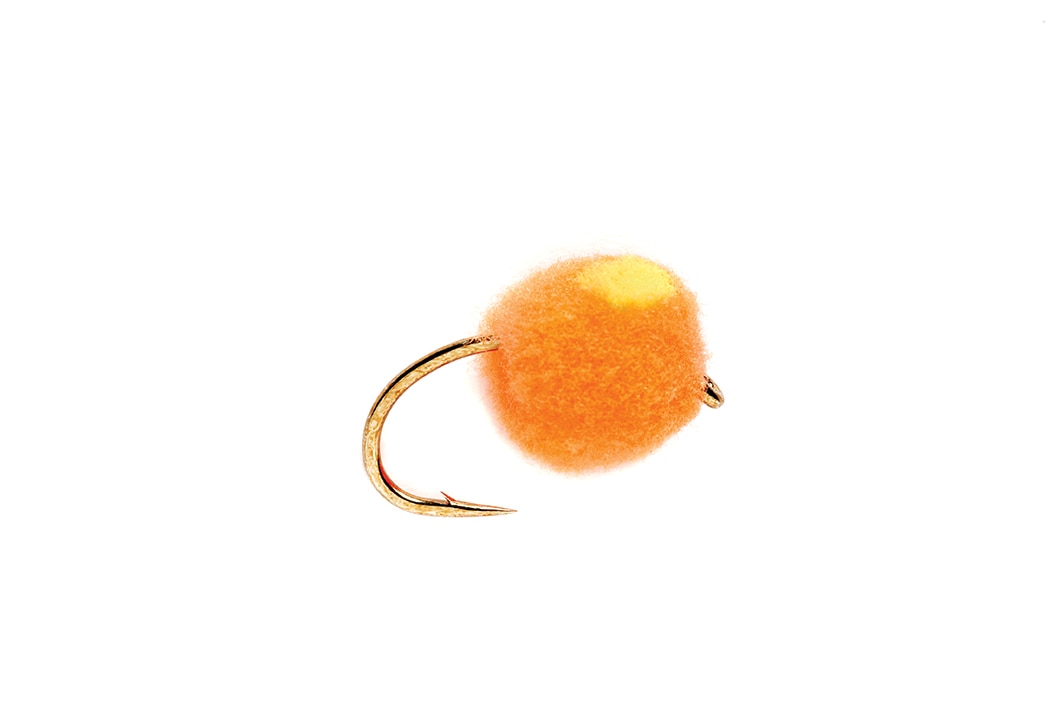 Egg Fly Orange S8 Fishing Fly, Nymphs