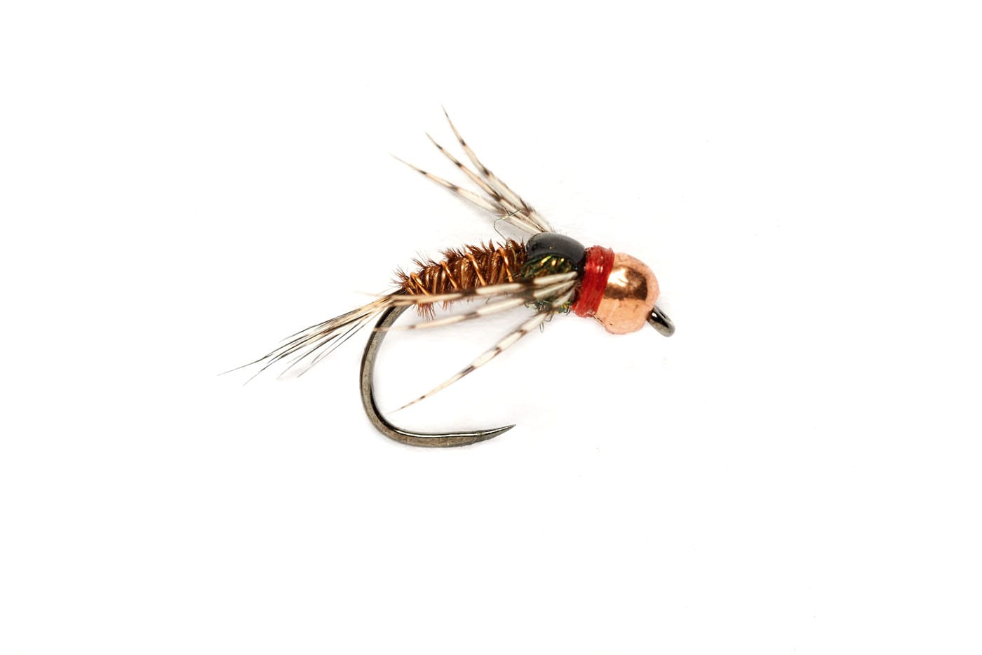 Pheasant Tail Red Collar Leggy (TBH) Barbless