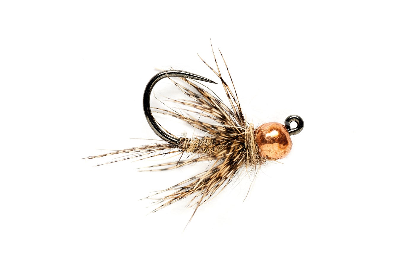 March Brown Jig Barbless S12, Tactical Flies