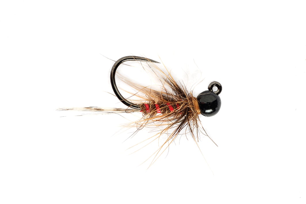 KJ Hot Rib Hare's Ear Barbless S16, Tactical Flies