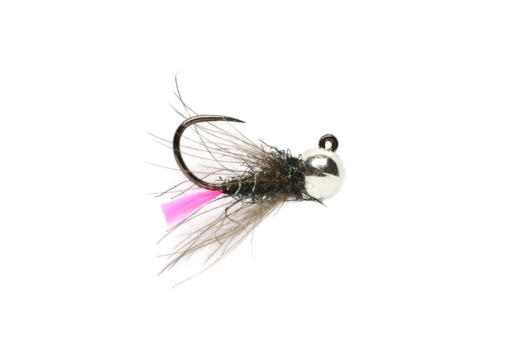 Roza's Pink Tag Jig Barbless S16d, Tactical Flies