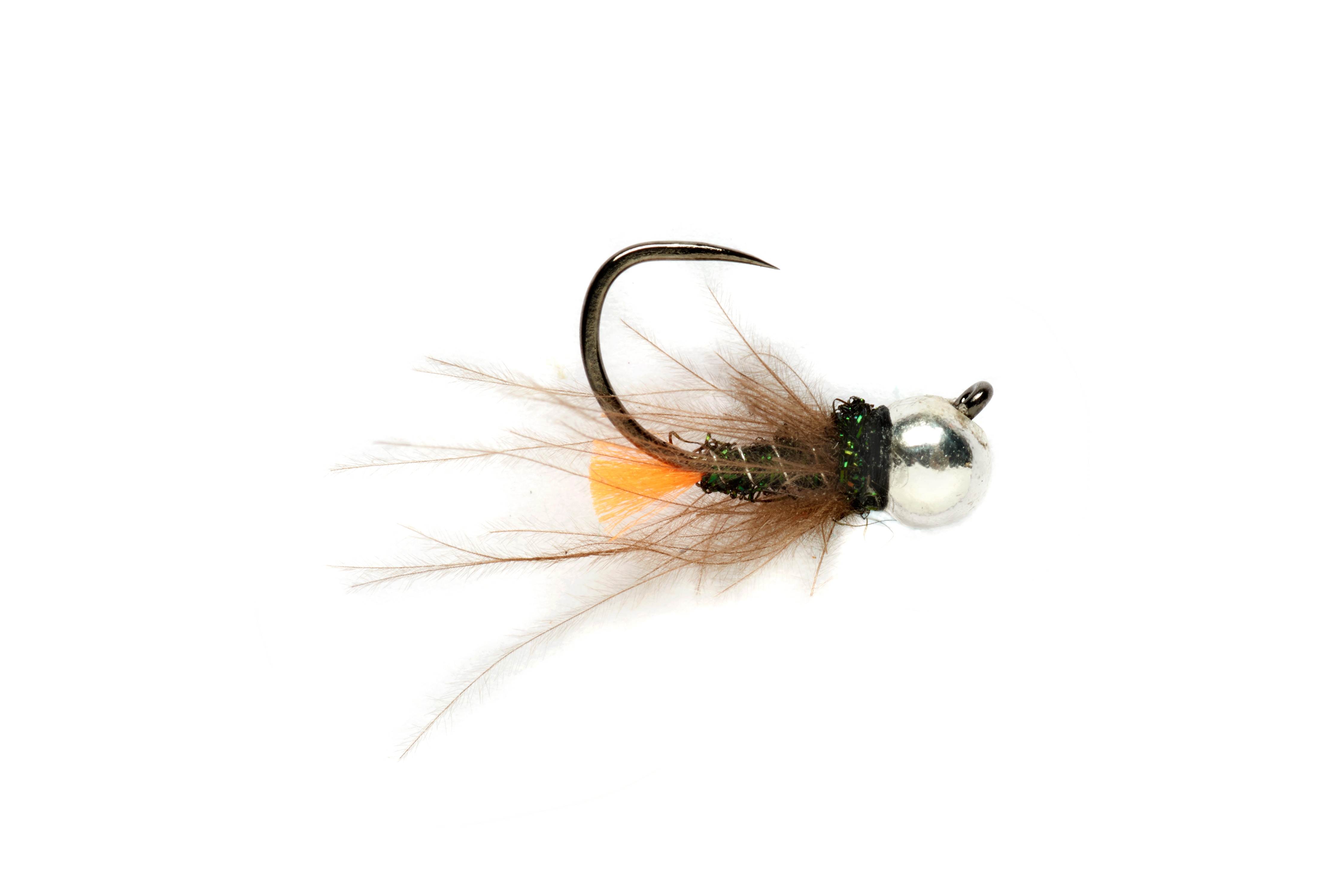 Orange Tag Silver Jig Barbless