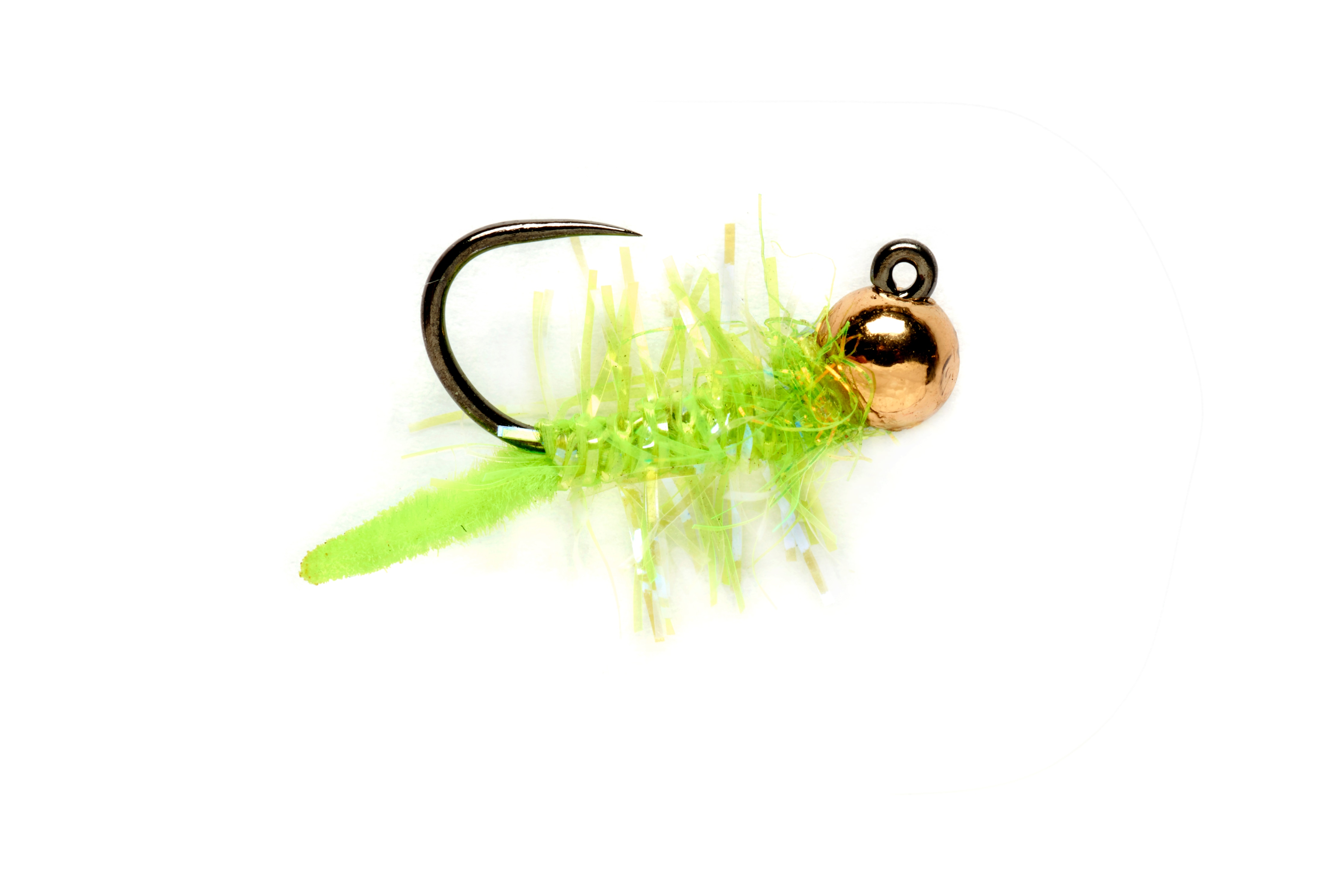 UV Green Weenie Jig Barbless