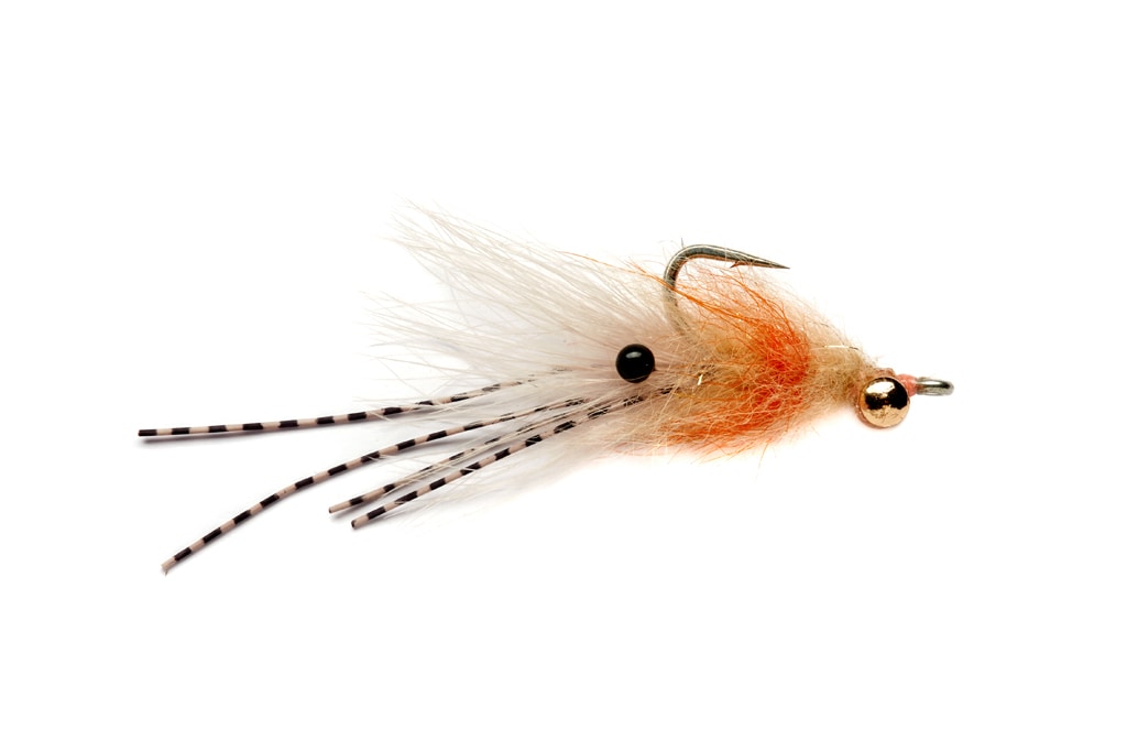 FLY FISHING FLIES - Tan ULTRA SHRIMP size #8 (3 pcs.)