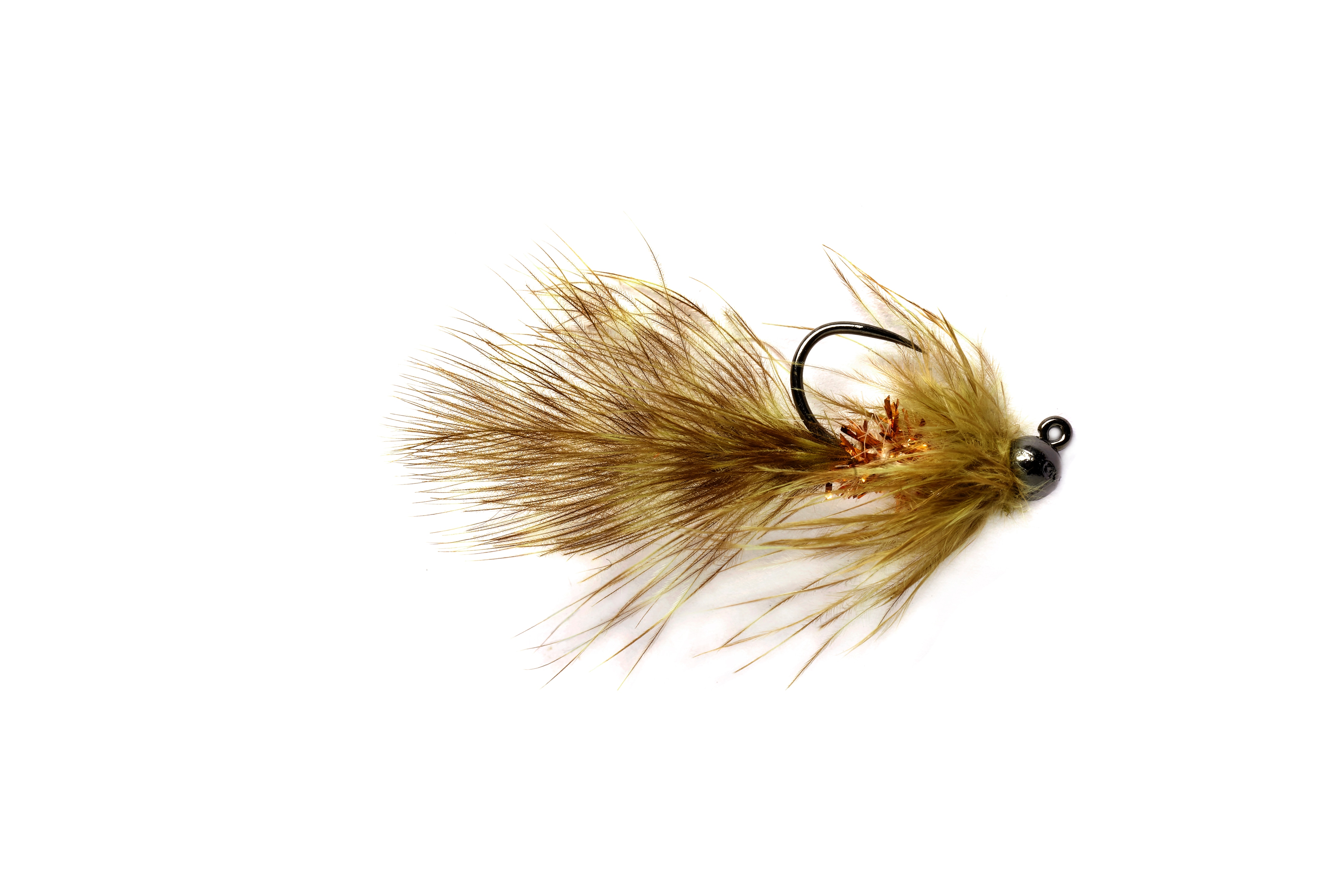 Daniels UV Polar Jig White Barbless S10, Streamers