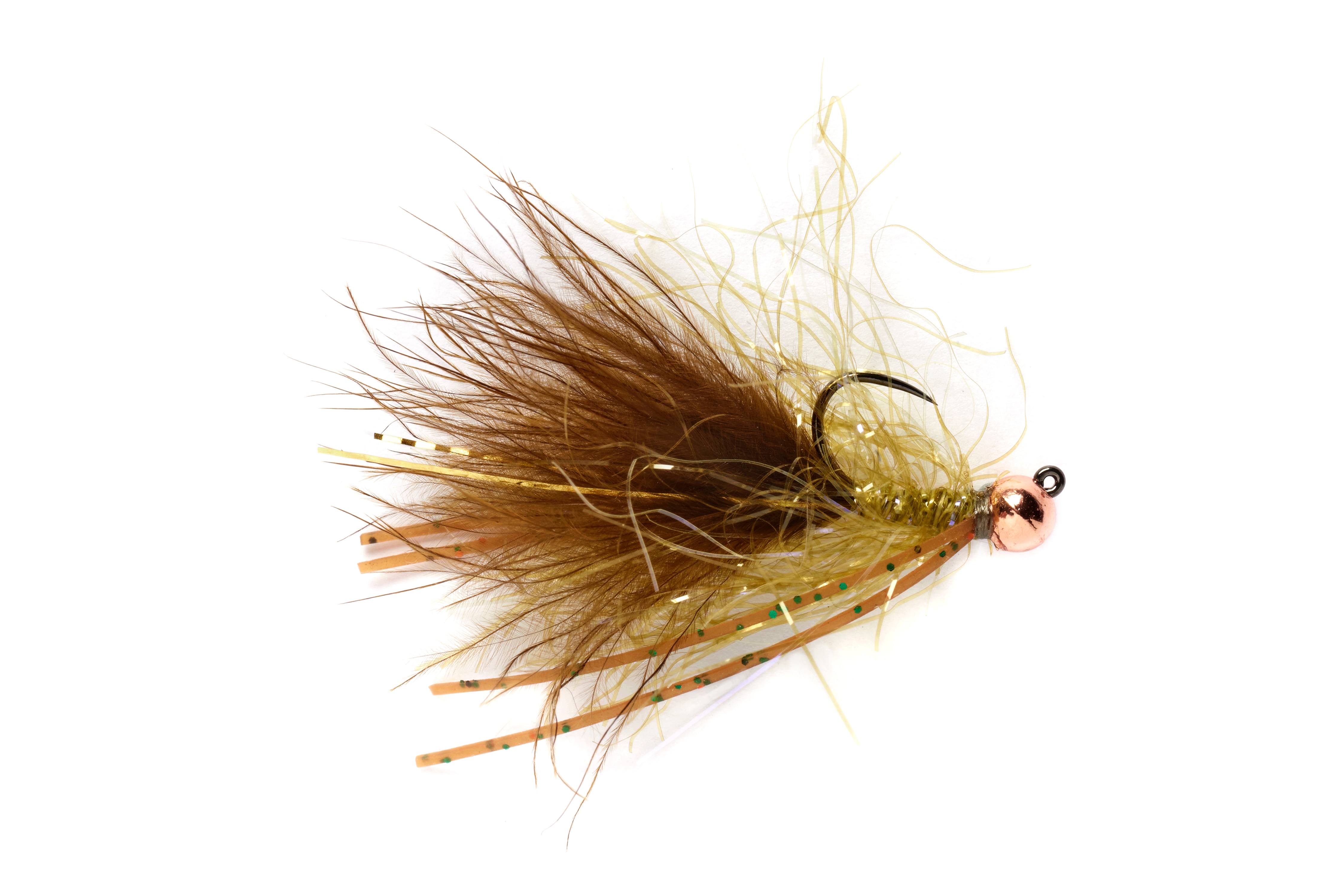 Daniel's UV Polar Jig Olive Barbless