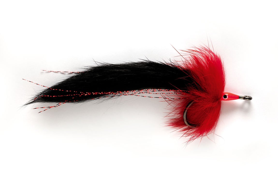 Tarpon Bunny Black Death S2/0, Saltwater Flies