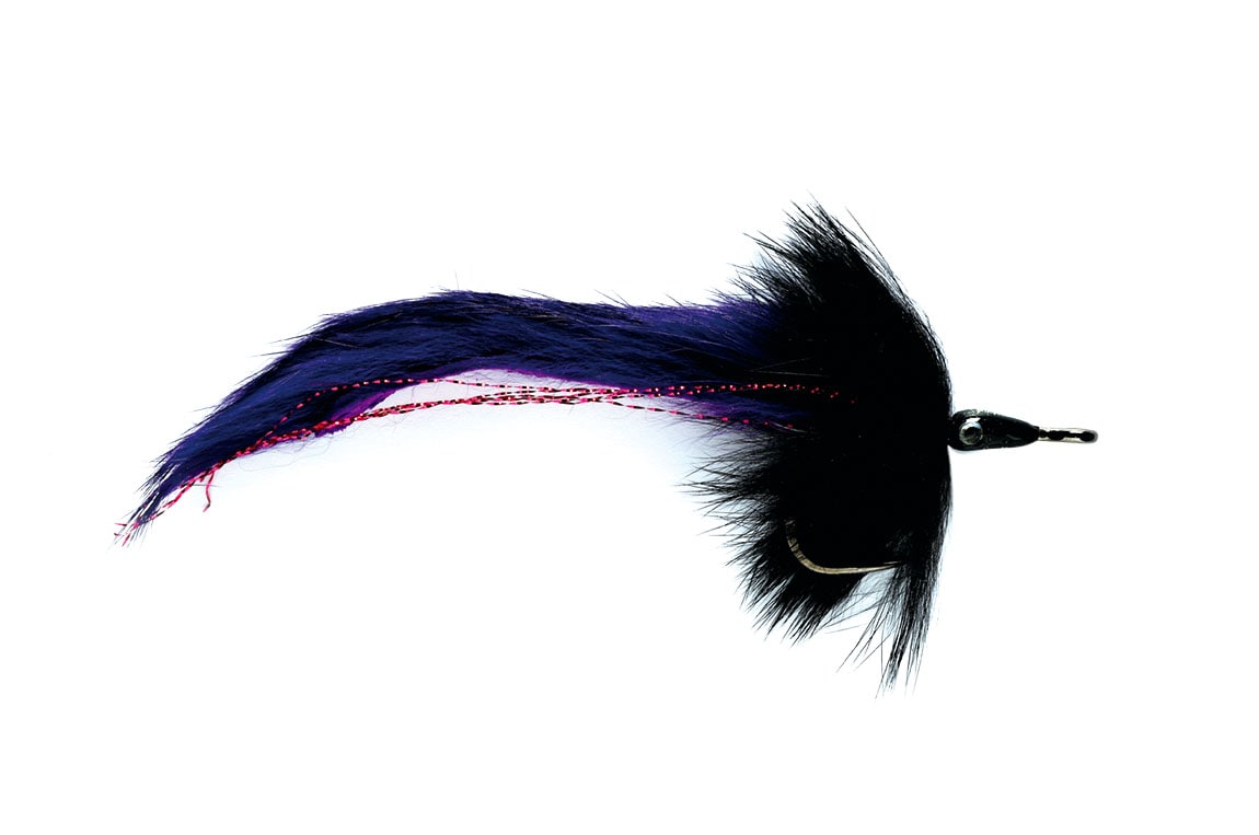 Tarpon Bunny Purple S2/0 Fishing Fly, Saltwater Flies