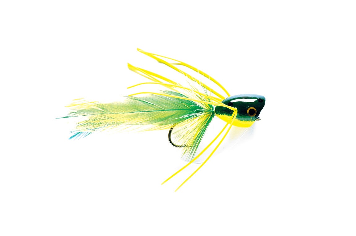 Bass Frog Fly / Dancing Frog Bug Popper - The Fly Crate