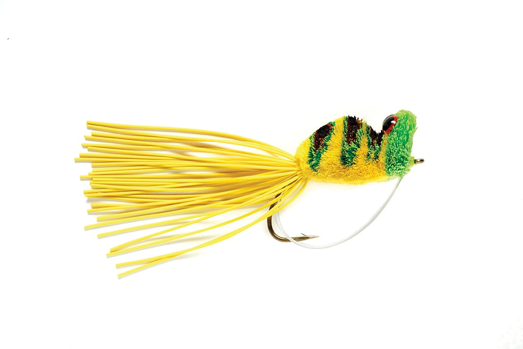 Bass Frog Fly / Dancing Frog Bug Popper - The Fly Crate