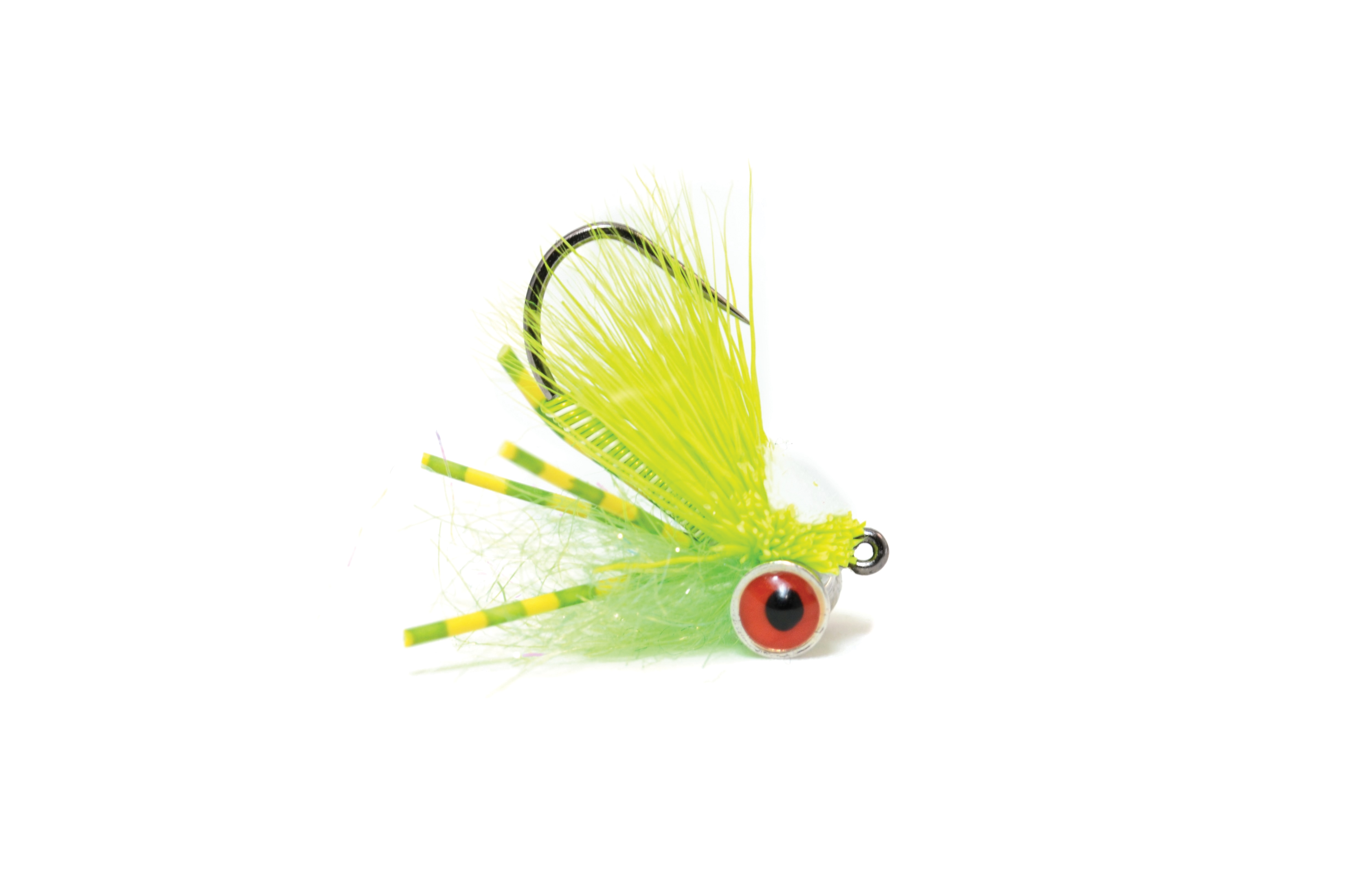 Bluegill Mini Slider White & Chartruese S8