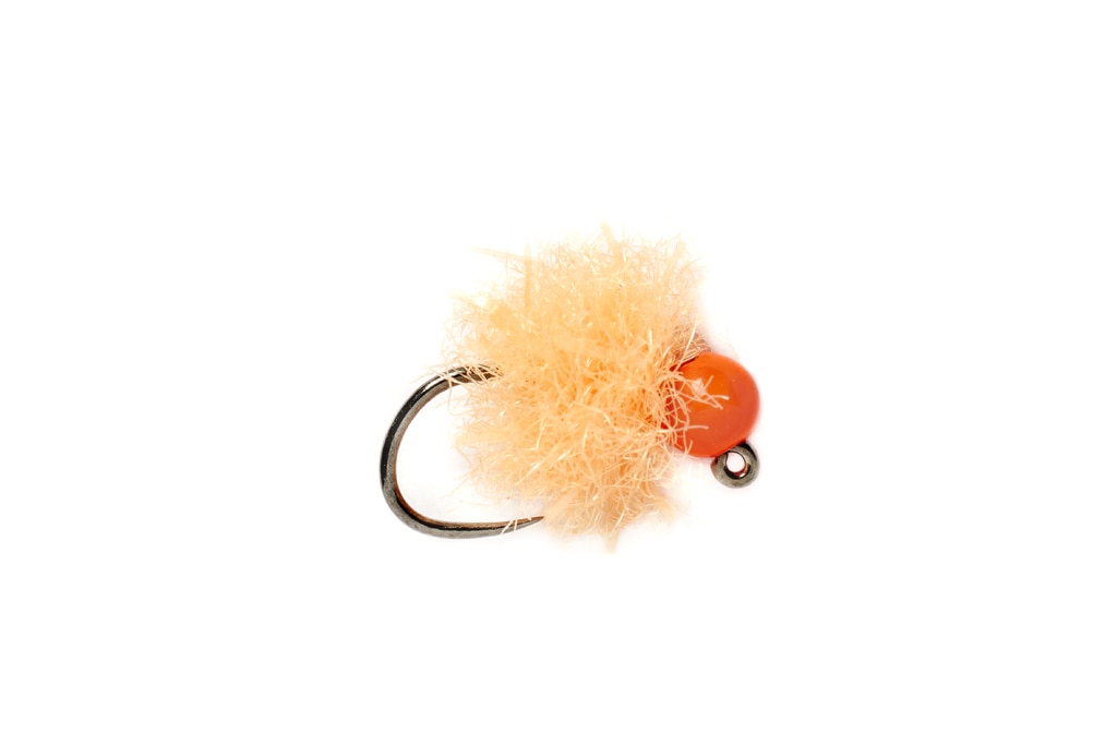 Slush Egg Apricot Barbless S14, Tactical Flies