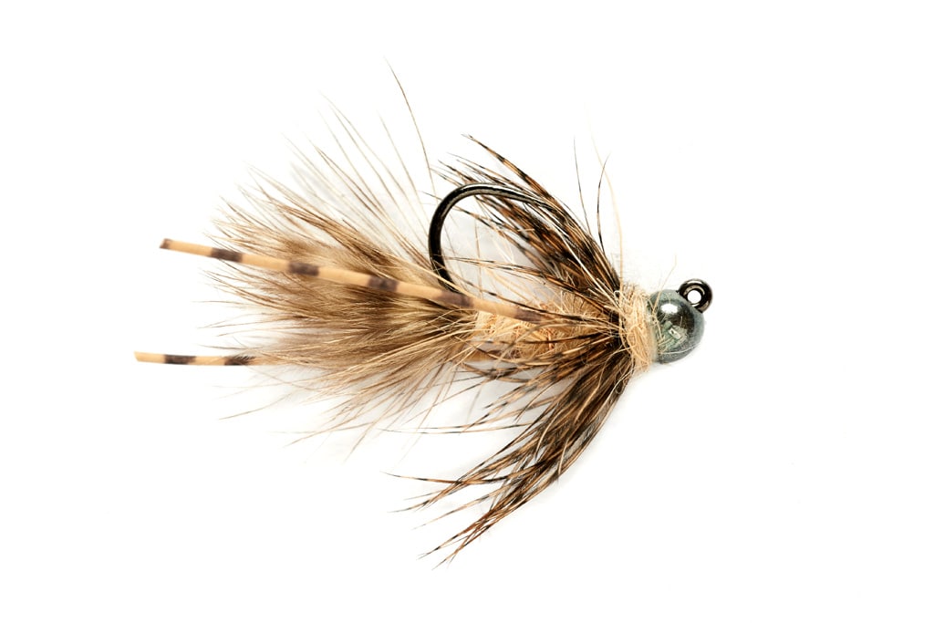 Tungsten Jig Bugger Tan Barbless