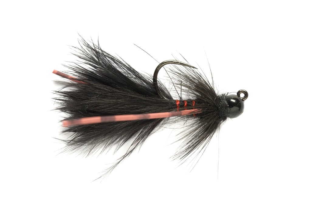 Tungsten Jig Bugger Black Barbless