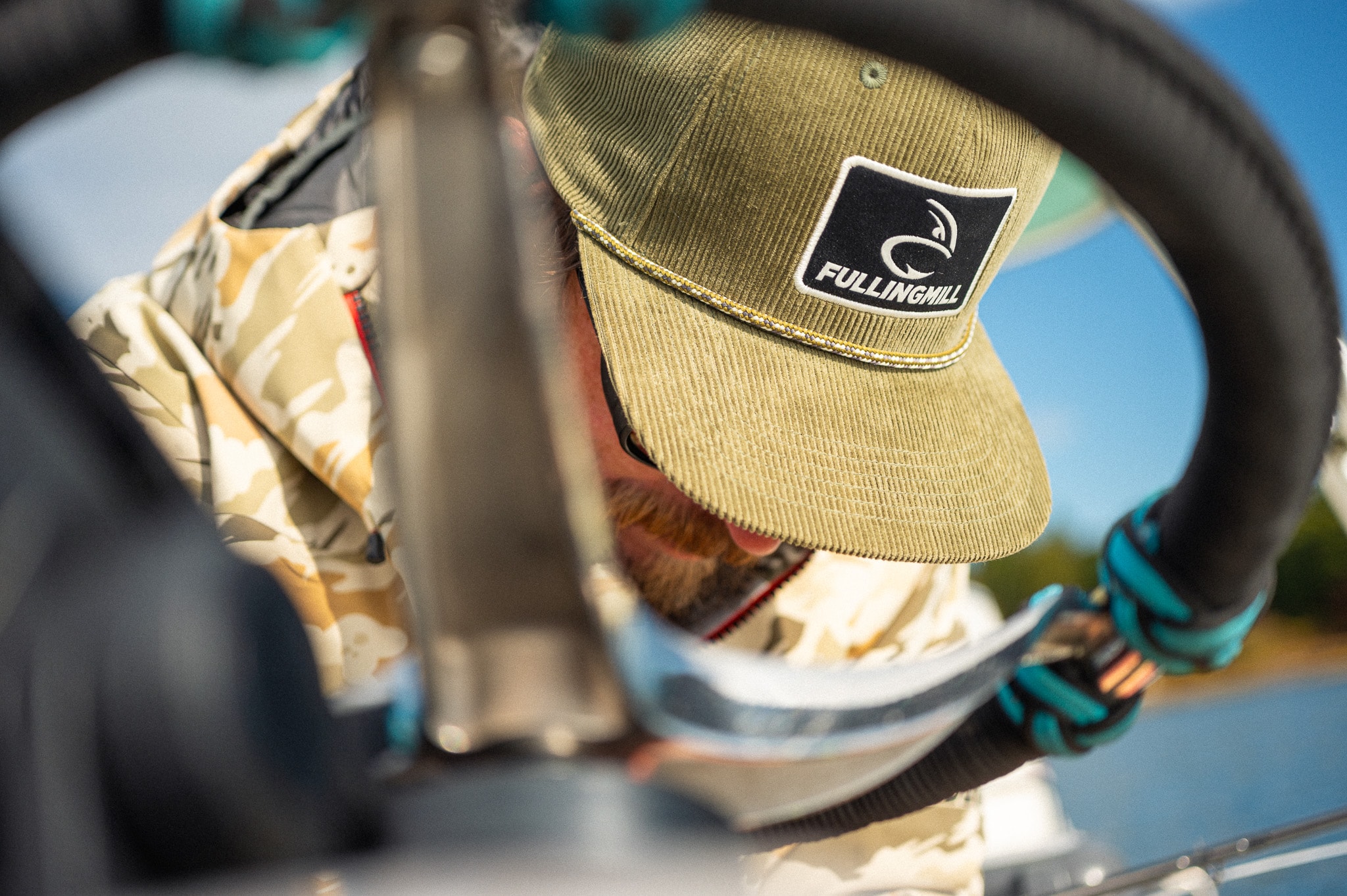 Olive Corduroy Hat