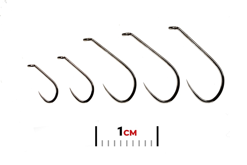 Ultimate Dry Fly Black Nickel Barbless S20, Fly Tying Hooks