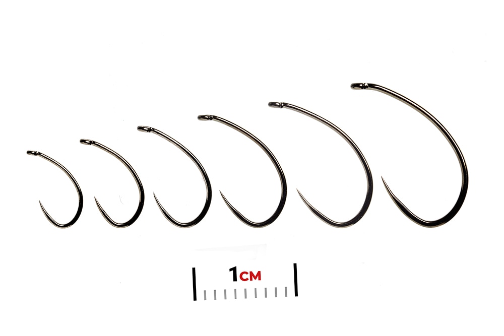Czech Nymph Black Nickel Barbless S12 | Fly Tying Hooks Czech Nymph Black Nickel Barbless S12 | Fly Tying Hooks