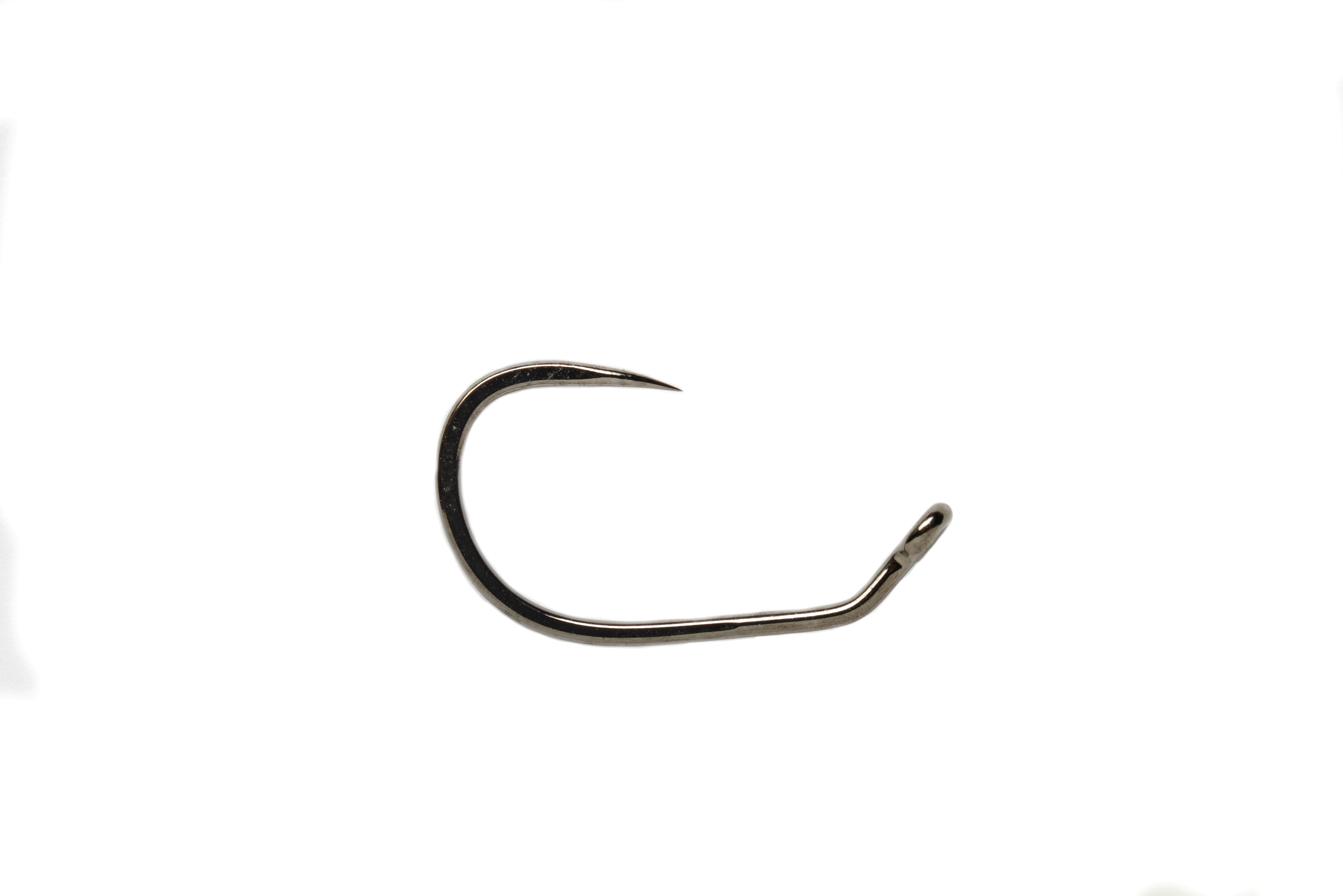 Jig Force Short Black Nickel Barbless S18 | Fly Tying Hooks