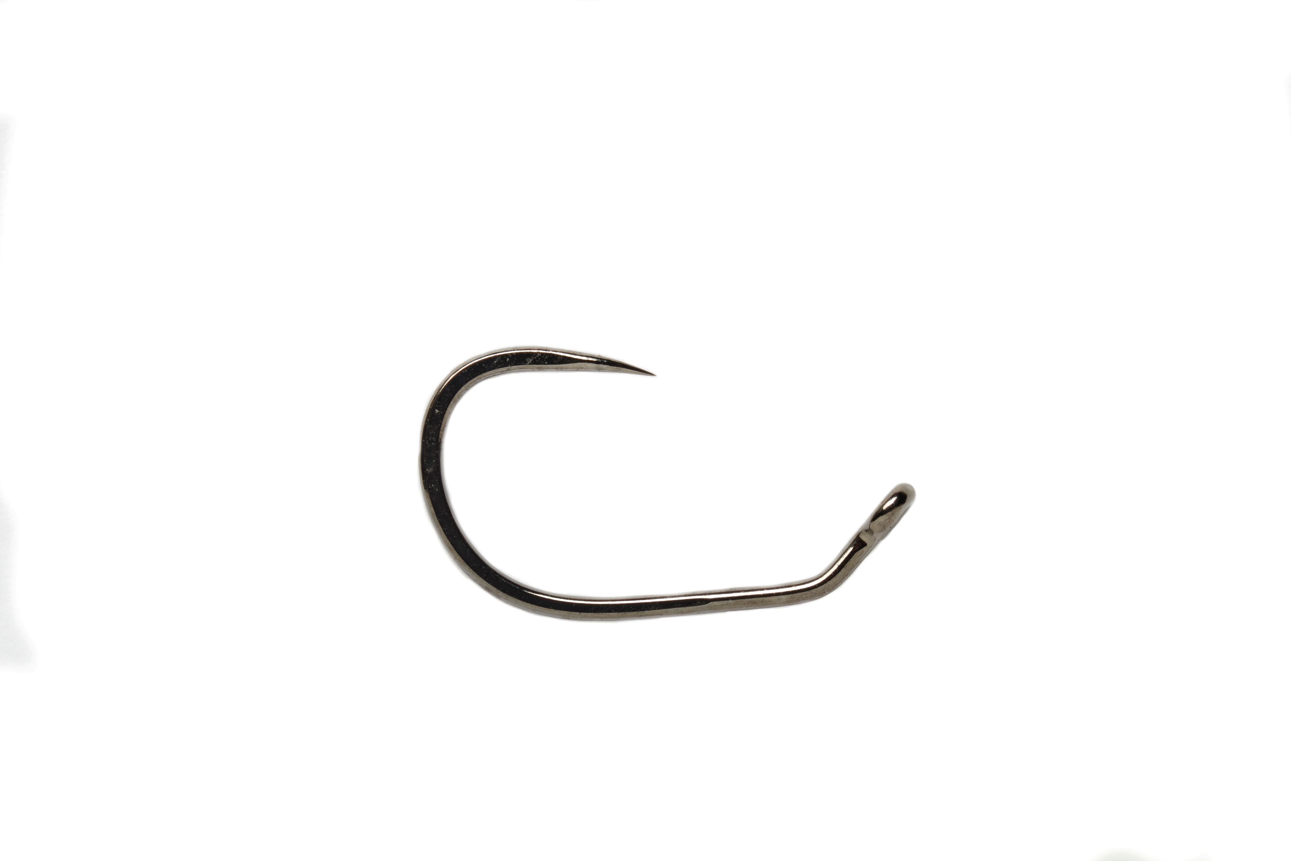 Jig Force Short Black Nickel Barbless S10, Fly Tying Hooks