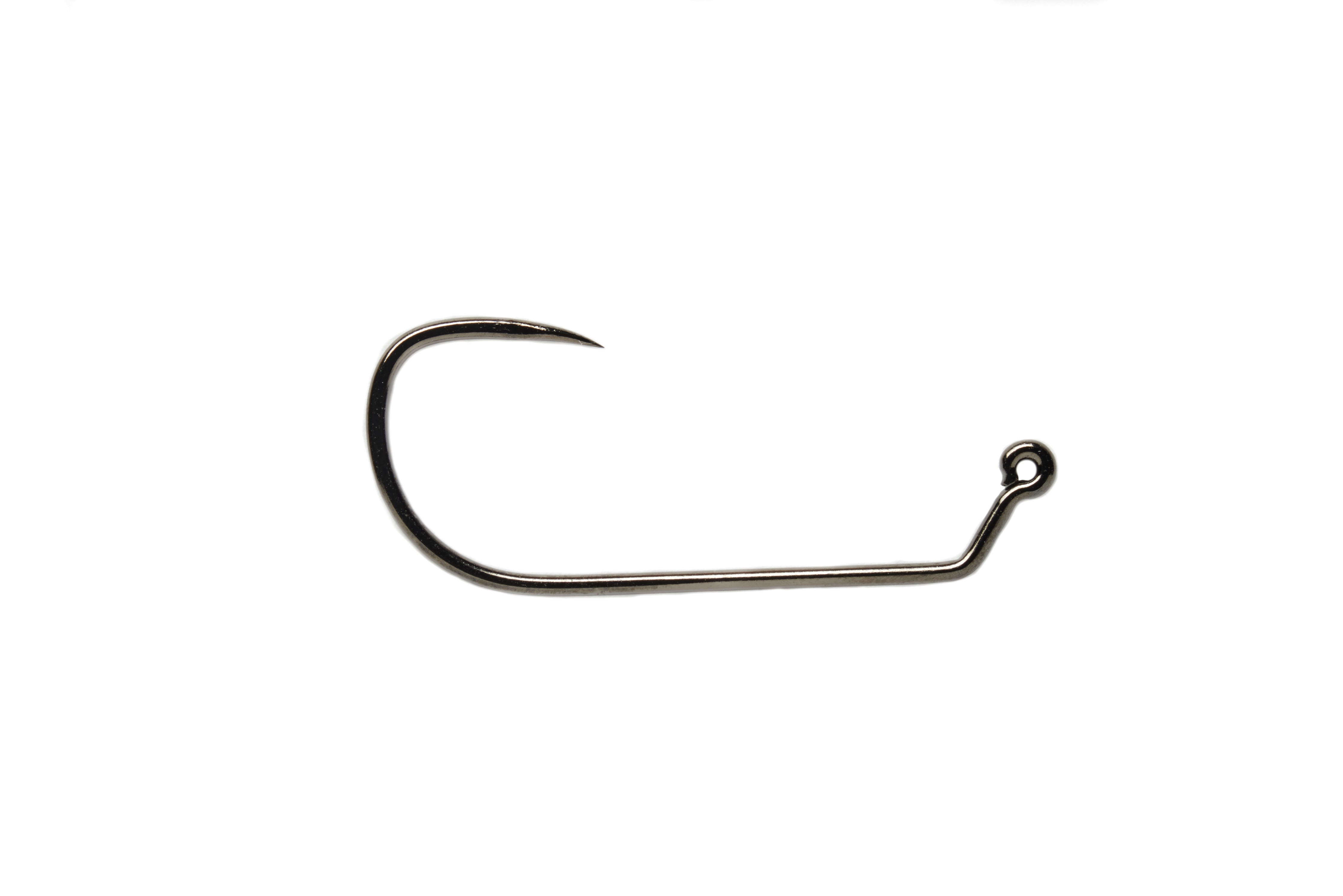 Jig Force Long Black Nickel Barbless