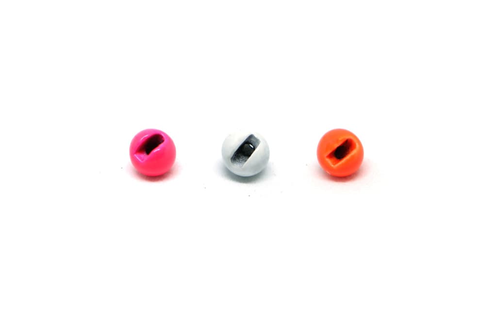 Painted Slotted Tungsten Beads