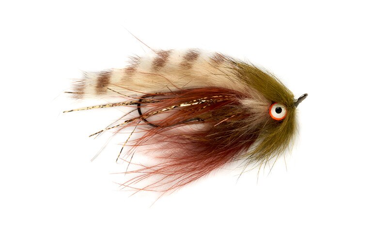 Swing King Ginger & Olive S6 | Streamer | Fulling Mill Fly Fishing