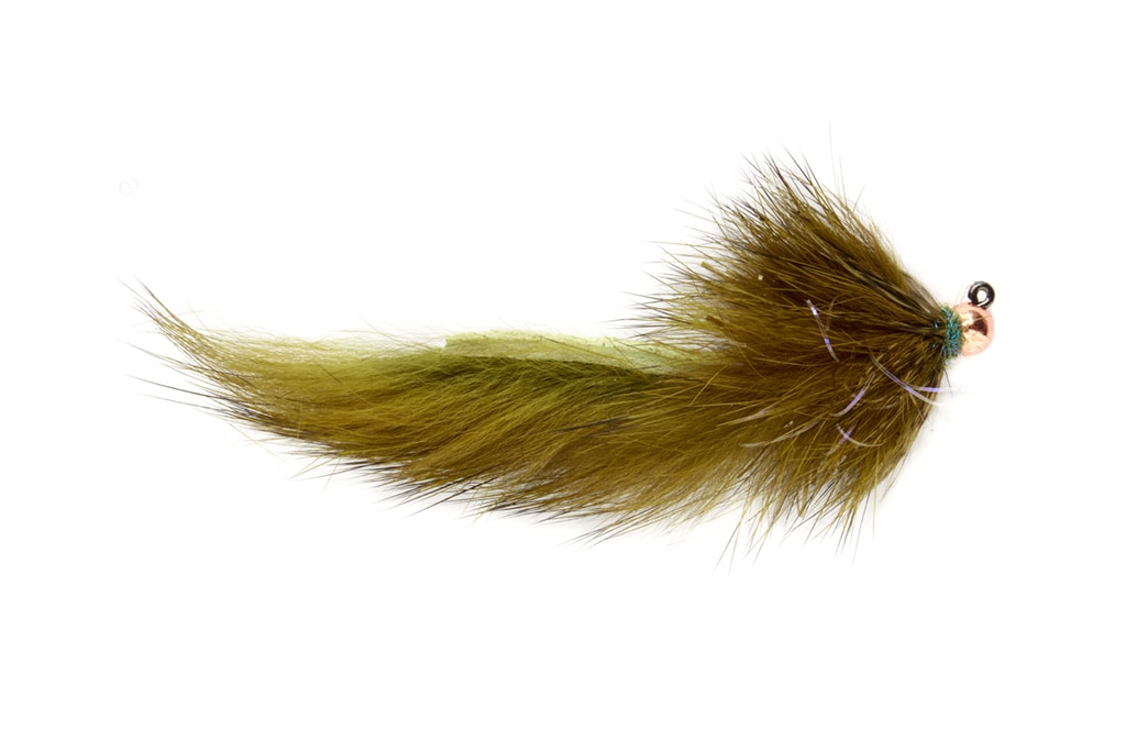 Olsen's Backflop Jig Olive Barbless