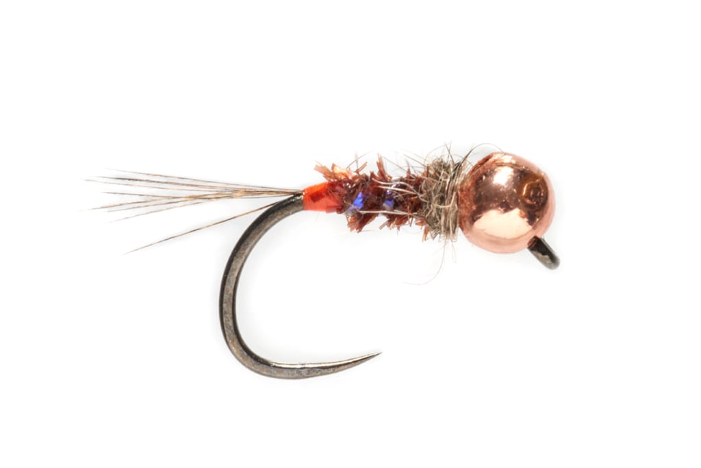 Olsen's Pheasant Tail Nymph Doppelganger Brown Barbless