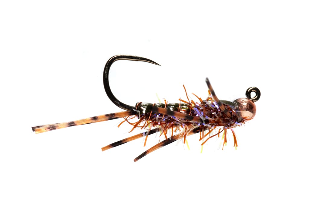Olsen's Straggle Stone Brown Barbless
