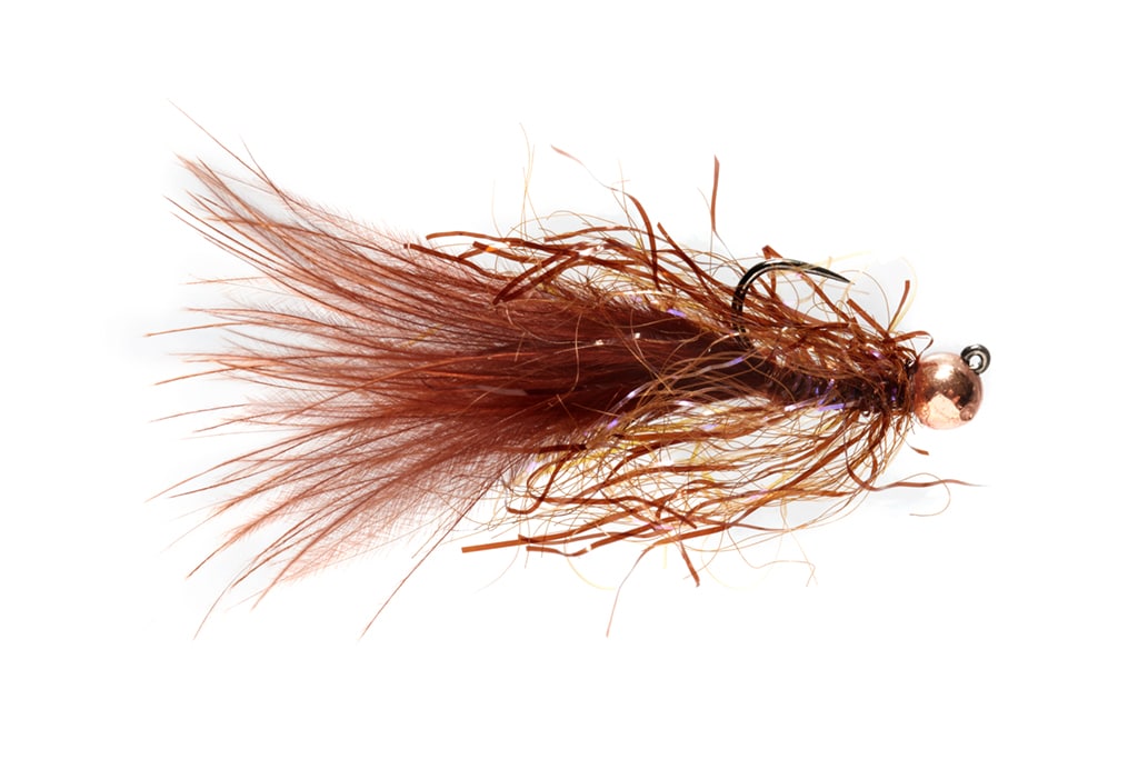Weiss' UV Jig Streamer Brown Barbless