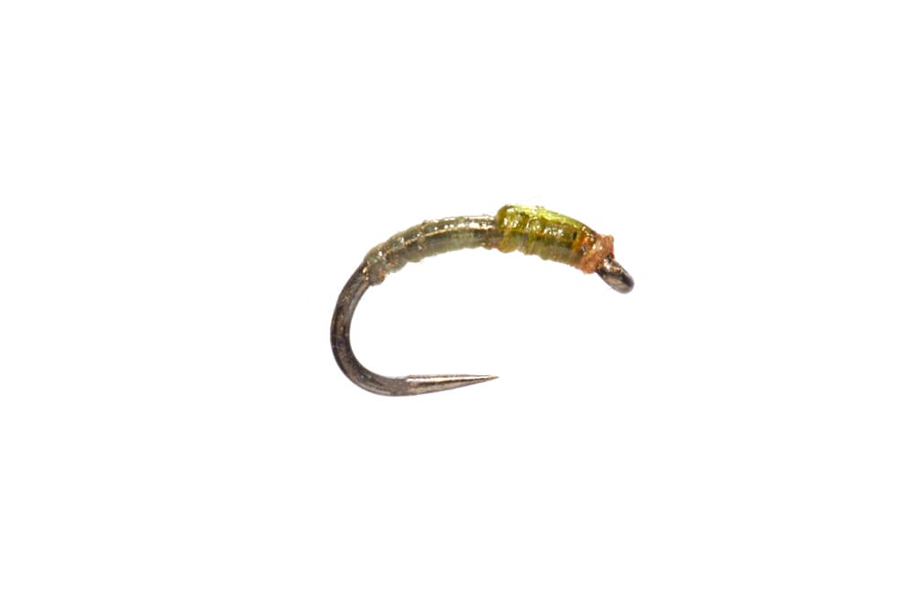 Boroff's Barbless Gooey Midge Pupa Olive