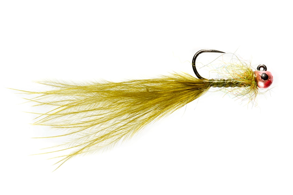 Micro Balanced Bung Damsel Olive 2.5 Yellow Dot